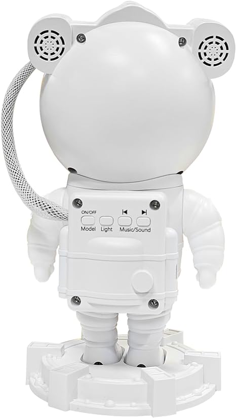Astronaut Star Projector – Galaxy Light with Remote, 8 Nebula Effects & Timer