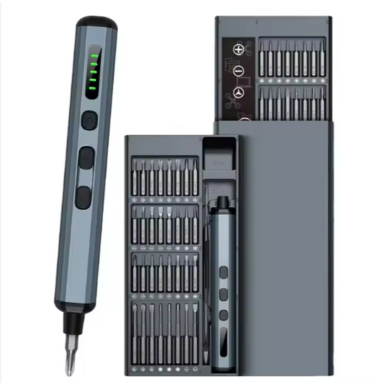 Screwdriver Set (68-Piece) – Precision, Flat, Phillips & More with Ergonomic Handles