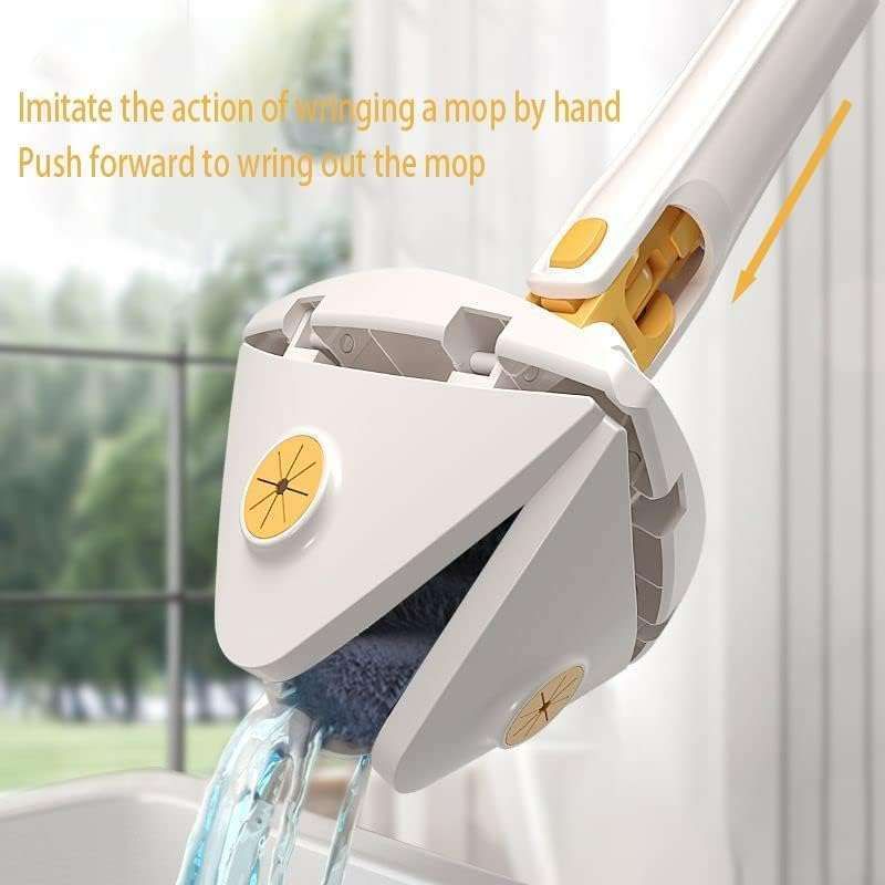 360° Floor Mop – Washable, Eco-Friendly & Streak-Free Cleaning