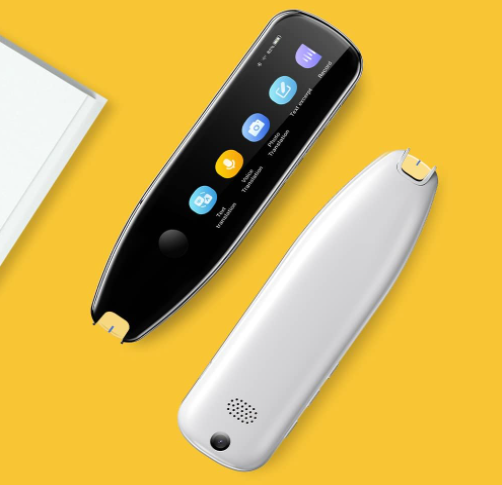 Smart Translation Pen – Real-Time Language Translator with Dual Microphones.