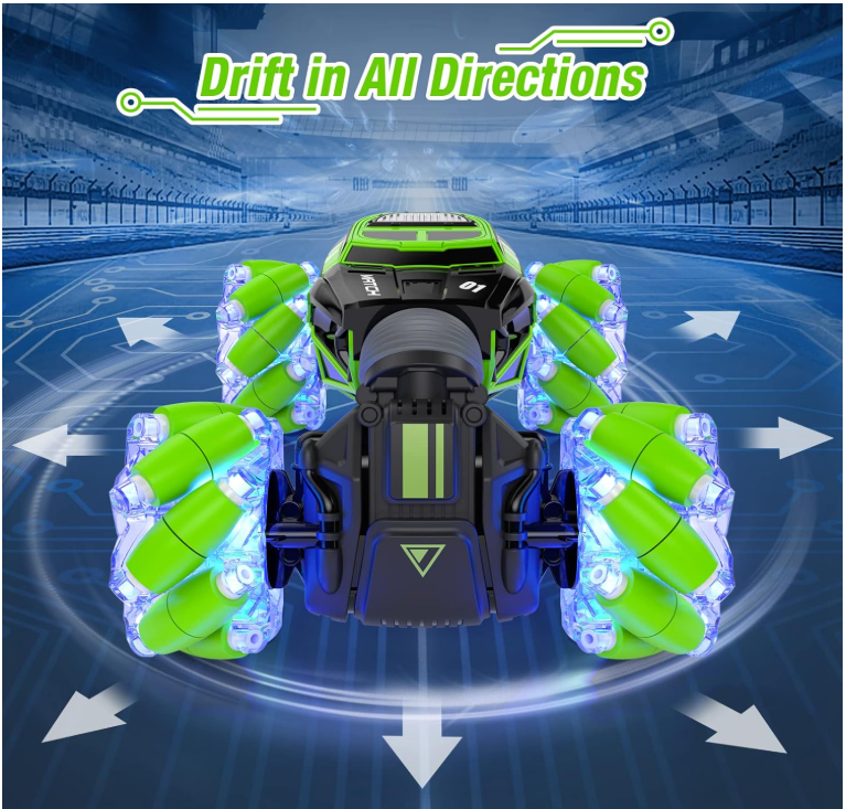 Remote Control Stunt Car – 360° Spins, Flips & High-Speed Action 🚀