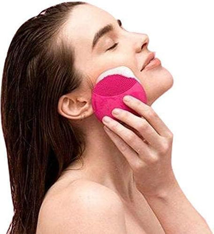 FOREVER – Luxury Silicone Facial Cleansing Brush | Deep Cleanse & Glow Daily