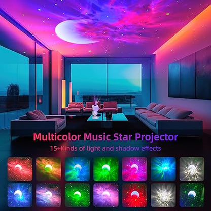 Astronaut Star Projector – Galaxy Light with Remote, 8 Nebula Effects & Timer