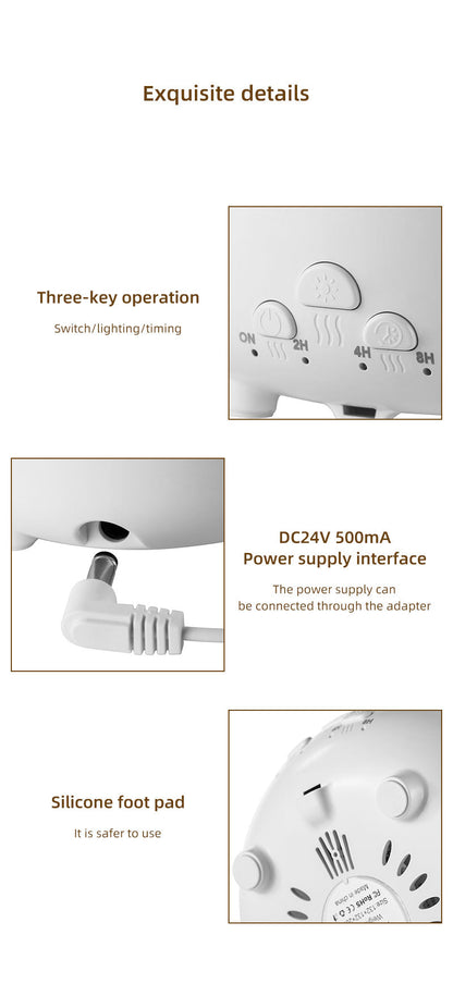 Colorful Raindrop Humidifier