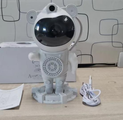 Astronaut Star Projector – Galaxy Light with Remote, 8 Nebula Effects & Timer