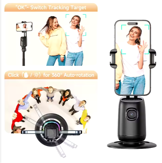 360° Auto Face Tracking Tripod
