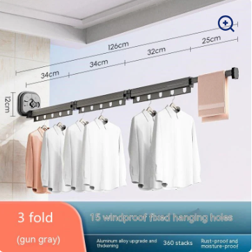 Indoor Folding Clothes Hanger