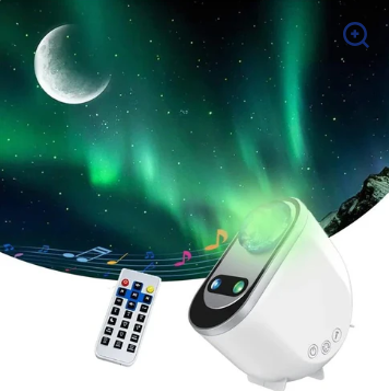 Aurora Borealis Starlight Projectors LED Galaxy Star Atmosphere Galaxy Night Light Home Bedroom Sky Moon Lamp Room Decor Gift