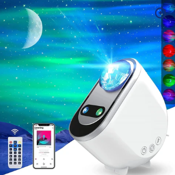 Aurora Borealis Starlight Projectors LED Galaxy Star Atmosphere Galaxy Night Light Home Bedroom Sky Moon Lamp Room Decor Gift