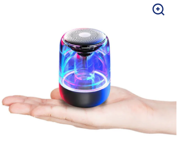 Portable Speakers Bluetooth Column Wireless Bluetooth Speaker Powerful Bass Radio with Variable Color LED Light