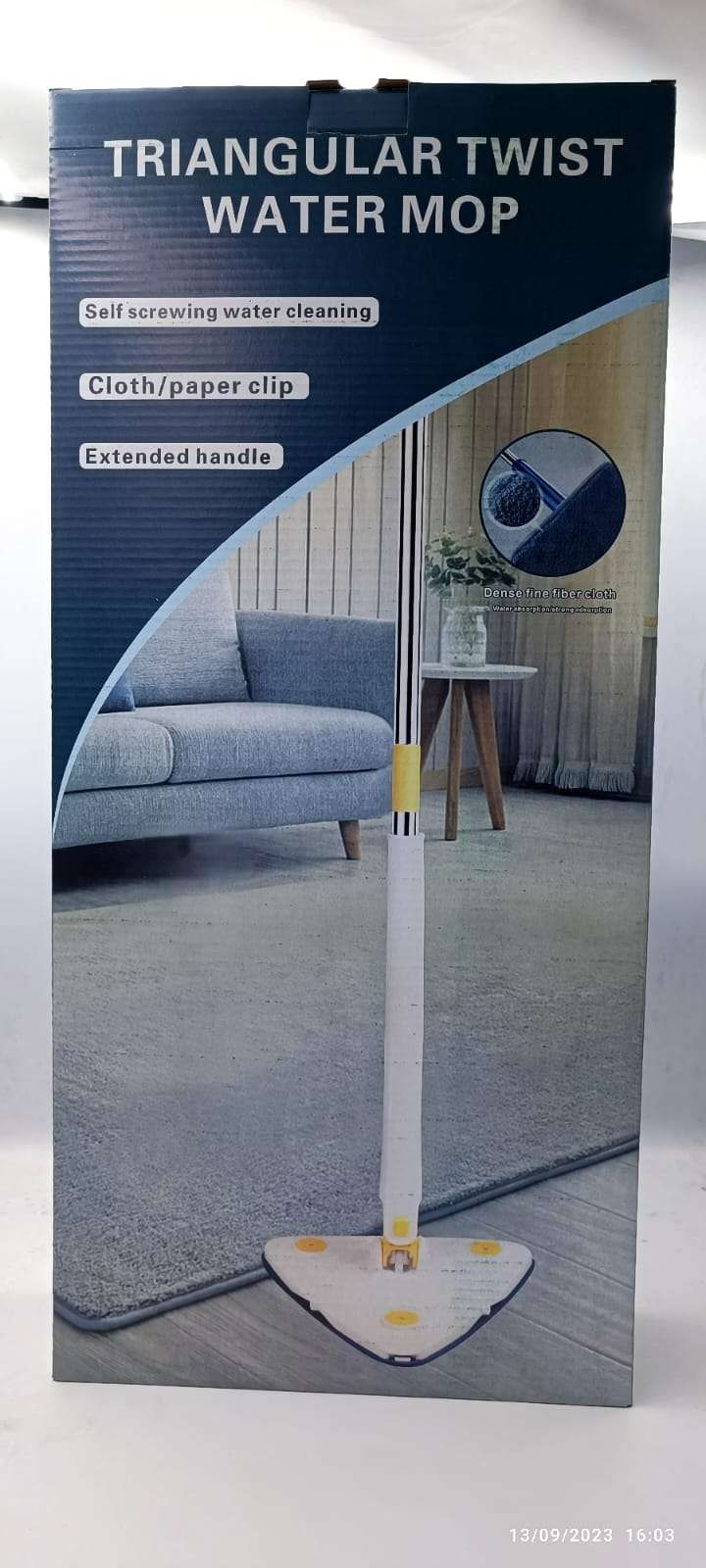 360° Floor Mop – Washable, Eco-Friendly & Streak-Free Cleaning