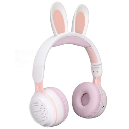 Rabbit Ear Headphones Wireless Luminous Extendable Wheat Headphones