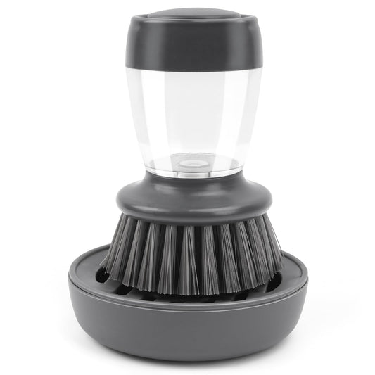 Smart Cleaning Brush with Auto Liquid Dispenser for Kitchen Pots