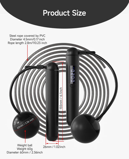 Smart Rope Skipping Cordless Ball Comes With Counter Fitness Home