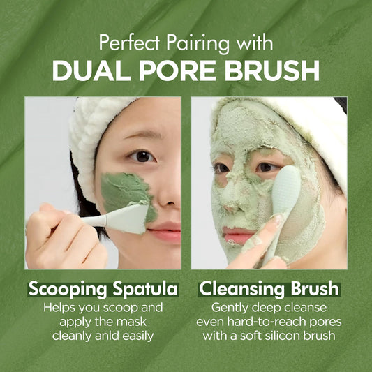 Holy Basil Bubble Deep Mask – Transformative Clay-to-Bubble Deep Cleansing Treatment